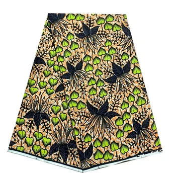 Venda Quente Garantido Verdadeiro Africano De Cera De Tecido De Algodão Material Nigeriano Ancara Xilografias Batik Alta Qualidade De Costura Pano