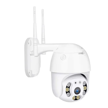 2MP Wifi, Câmera HD, Câmera de Segurança Humanóide Detecção Inteligente de Rastreamento Câmera de Visão Noturna Cheia de Cores Câmera de Vigilância