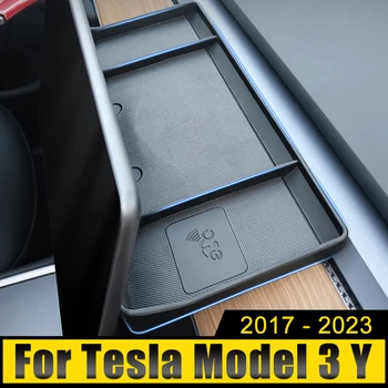 Tesla Model 3 Y 2017 2018 2019 2020 2021 2022 2023 TPE Carro, Dashboard do Console de Armazenamento de Caixa de Bandeja do Organizer do Titular Acessórios