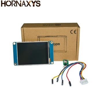 Nextion 4.3 HMI Inteligente USART UART Serial Touch TFT LCD Visor do Painel de Módulo Para o Raspberry Pi 2 A + B + ARD Kits