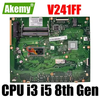 V241FA a placa principal do computador Tudo-em-um da placa principal Para ASUS V241FA V241FF V241F placa-mãe com I3-8145 I5-8265 CPU Teste OK
