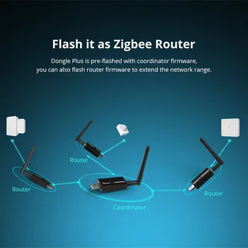 Zbdongle-E Zigbee3.0 Inteligente Sem Fio Usb De Fácil Conexão De Host Gateway Bridge Aumento Do Sinal