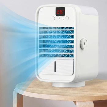 Portátil Mini Condicionador de Ar do Ventilador Recarregável USB Pessoal Ventoinha de Resfriamento para um Home Office Dormitório, Quarto de Viagens ao ar Livre