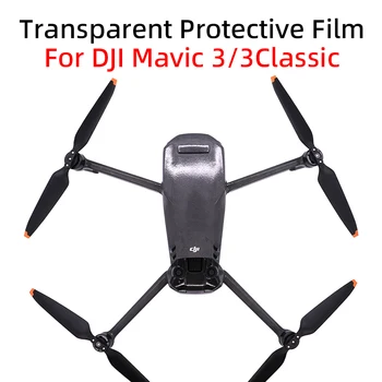 DJI Mavic 3/3 Clássico Drone RC-N1 Controlador Remoto Transparente Película Protetora RC Autocolante à Prova de riscos Guarda de Acessórios