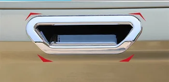 FUNDUOO Para o Ford Kuga Escape 2013 2014 2015 2016 Chrome Traseira de Inicialização da Porta Alça Traseira Tigela com Tampa Guarnição Adesivo Frete Grátis