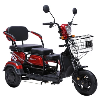 60v20ah 800w Electro triciclo de Família Trike Adulto Andar, em Vez disso, Assento Ajustável de 3 Rodas Scooter
