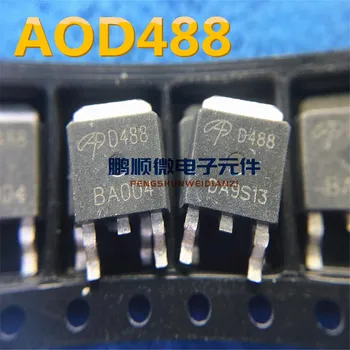 30pcs novo original Novo AOD488 D488 20 A 40 A-252 N-MOSFET de canal