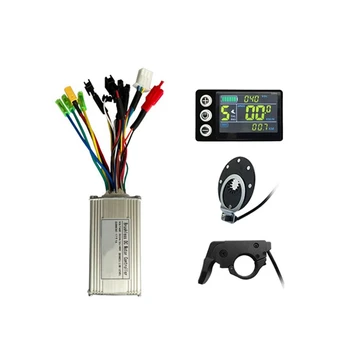 Scooter elétrico da Bateria de Lítio Modificado LCD-S866 Ecrã a Cores de Instrumento 17A Controlador Power Booster Acelerador Conjunto de Substituição