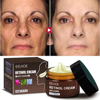 Retinol Remover Rugas Creme De Rosto Anti-Envelhecimento Que Firma O Levantamento Fade Linhas Finas Nutrir Hidratante Aperte Macio De Cuidados Da Pele Facial