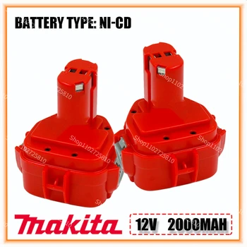 Makita 12V 2000mAh Ni CD de Alimentação da Bateria Recarregável Ferramentas de Bateria PA12 1220 1222 1235 1233S 6271D