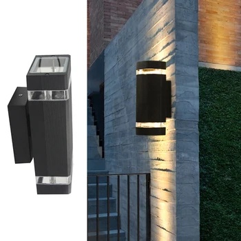 GU10 Cilindro de Alpendre Exterior de Luz LED Moderna Impermeável, de Alumínio, Parede de Luz para Pátio com Jardim de Parede de equipamento de Iluminação