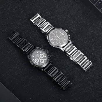 Relógio de Metal pulseira de Tubarão net Destacável pulseira de Auto montagem pulseira de 20mm 22mm 24mm para Panerai/Diesel/Omega/SEIKO