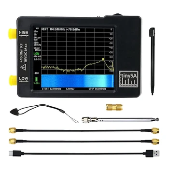 Para Tinysa Analisador de Espectro de MF/HF/VHF UHF de Entrada De 0,1 MHZ-350 mhz E UHF de Entrada Para 240MHZ-960MHZ Gerador de Sinal