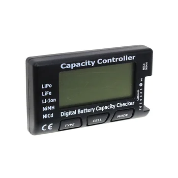 Digital Capacidade da Bateria Verificador de RC CellMeter 7 Cellmeter-7 para a Vida de Li-Ion de NiMH, Nicd com Função de Equilíbrio