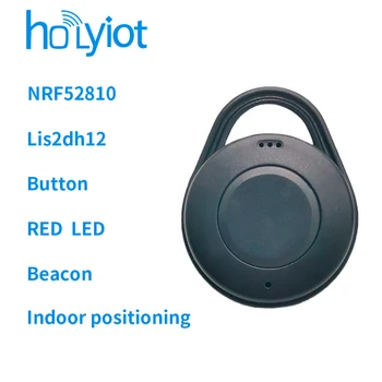 NRF52810 Bluetooth 5.0 Baixo Módulo de Potência irresistível Beacon Marca de 3 Eixos Acelerômetro Sensor de ibeacon