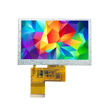 4.3 Polegadas 800 x 480 RGB exposição de TFT LCD de Módulo