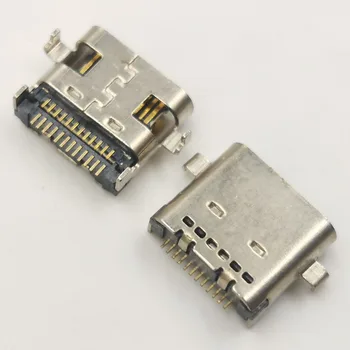2-10Pcs Carregador USB de Carregamento Dock Conector de Porta Tipo C Plug Contato Tomada Para Teclast Mestre T8 T30 Uhans i8 Homtom H5