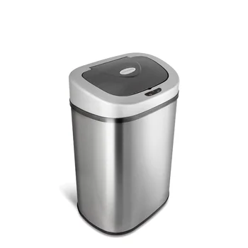 21.1 Galão Em Aço Inoxidável, O Lixo Pode Sensor De Movimento Touchless Cozinha Lata De Lixo