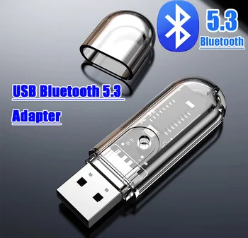 O Adaptador de Bluetooth USB 5.3 5.1 Para alto-Falante sem Fio de Áudio, Mouse Bluetooth Dongle USB Adaptador Bluetooth 5.0 Receptor Transmissor