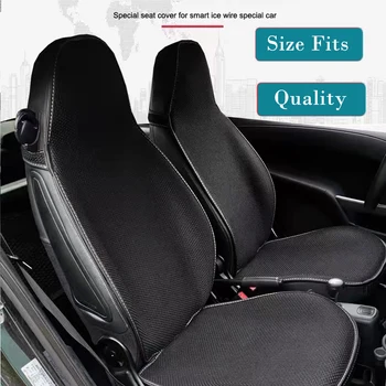 Personalizado Assento De Carro Protetor De Cobertura Respirável Almofada Estações Estilo Interior Acessórios Para Smart 453 Forfour Por Quatro Temporadas