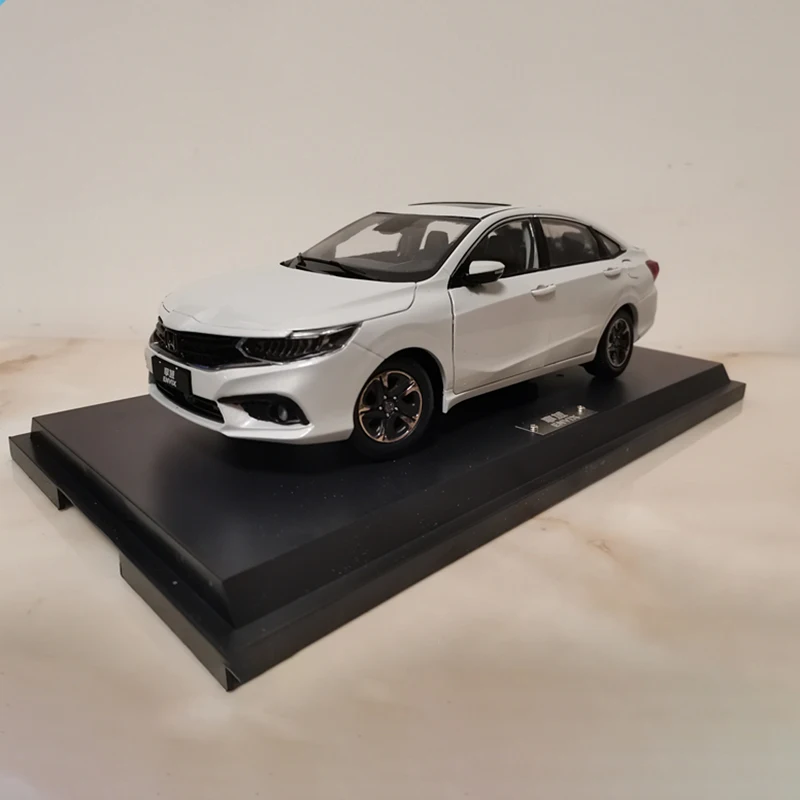 Diecast 1:18 Escala de Dongfeng Honda ENVIX Liga de Modelo de Carro de Coleção de lembranças de Exibição de Ornamentos de Veículos de Brinquedo