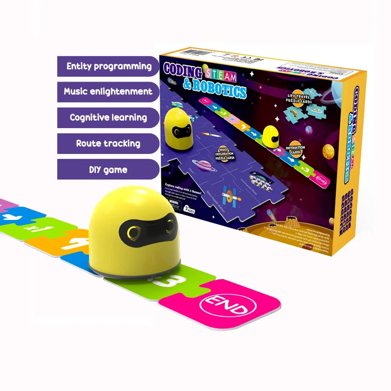 Robô programado Novos Tronco Brinquedos musicais de criação de Brinquedos de Aprendizagem Kit de Haste de Educação Robô Kit de ciência brinquedos