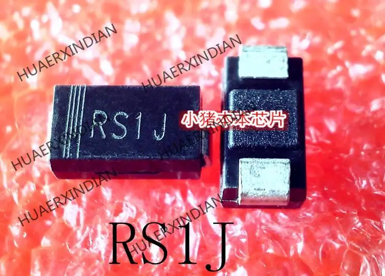 1PCS Rs1j Rsij Comprimento, com os Pés 5mm de Largura de 2,6 mm Novo E Original